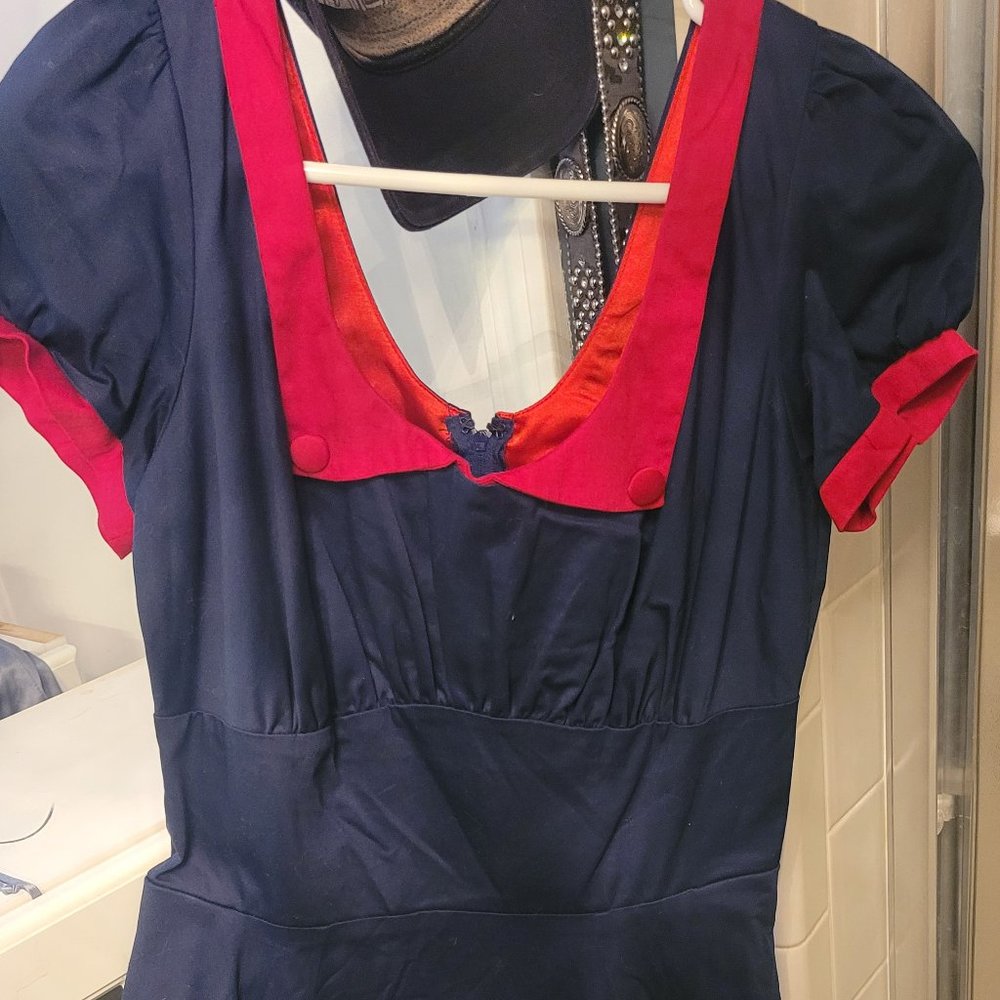 Pin Up Girl Dorothy Dress Large